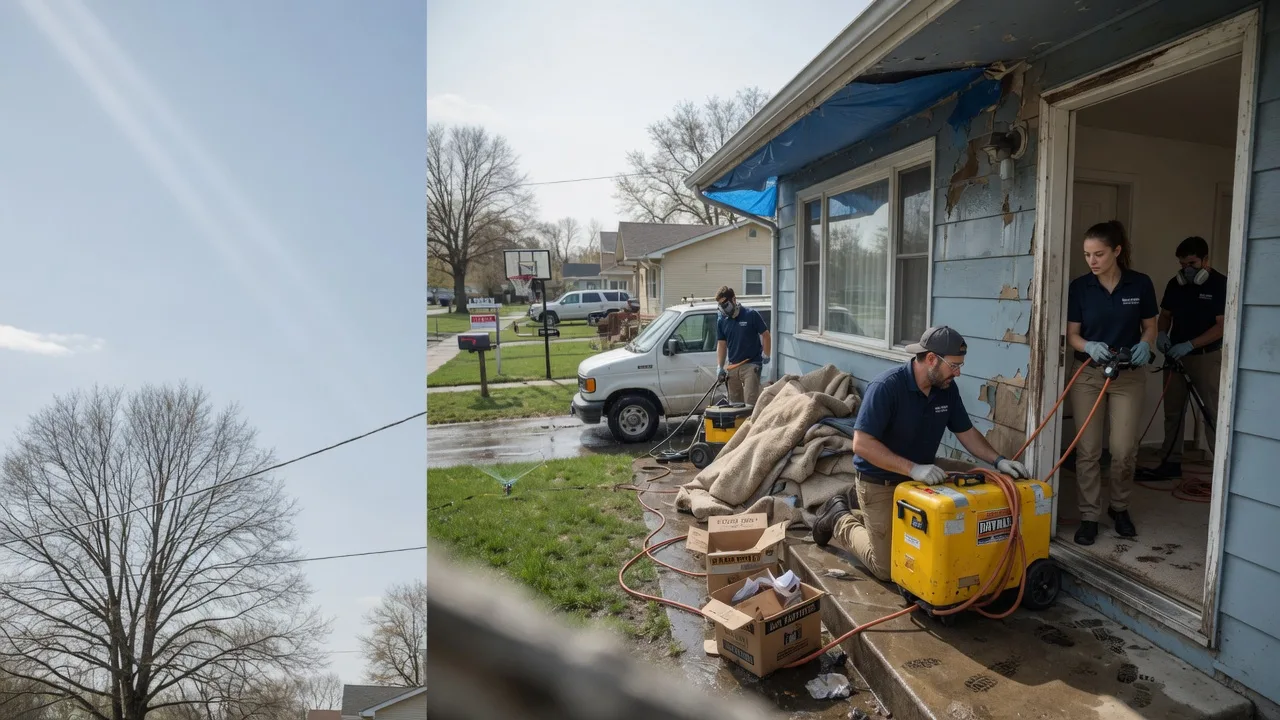 Basement Flood Cleanup in Brashear, TX near me